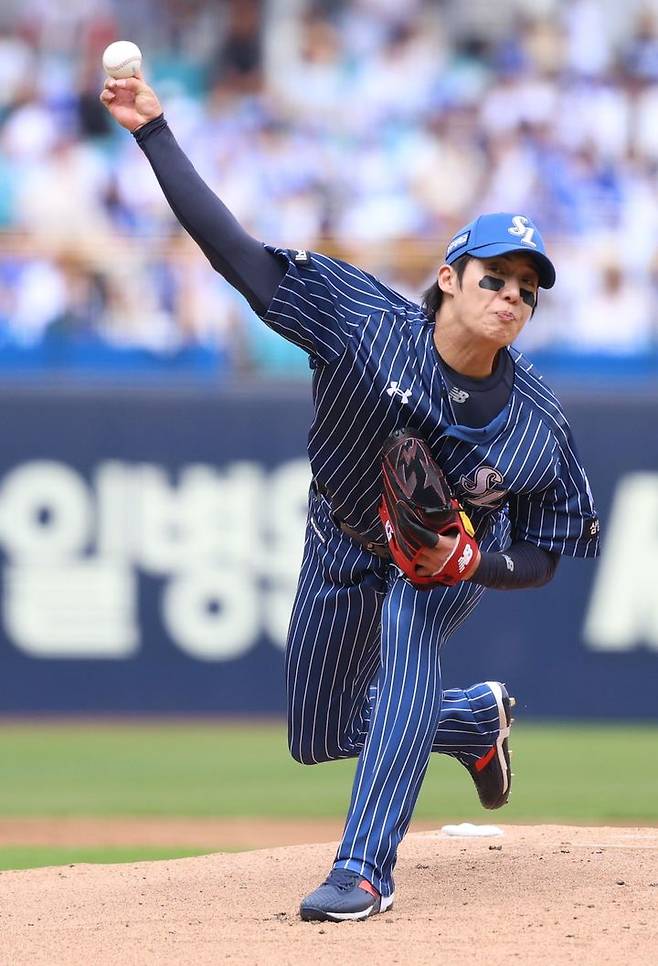 [서울=뉴시스] 프로야구 삼성 라이온즈 원태인. (사진=삼성 제공) 2026.04.12. *재판매 및 DB 금지