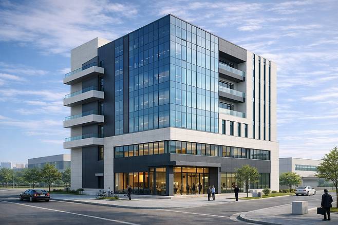 경남 창원시가 착공에 들어간 경남 원자력 산업 종합지원센터 조감도. 사진 제공=창원시