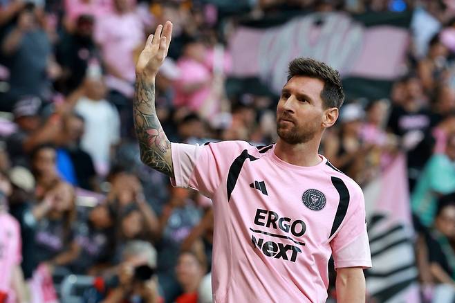 리오넬 메시. AFP