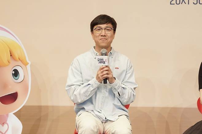 유미 역을 맡은 김고은이 헤어 스타일링에 관한 비하인드를 밝혔다./사진제공=티빙