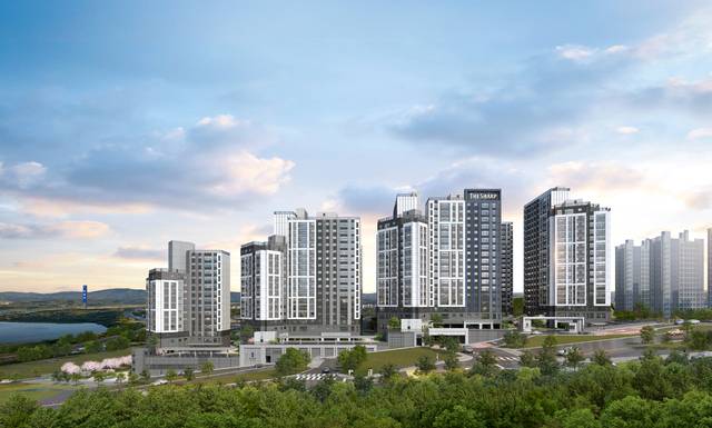 안동시 옥동지역에 건설중인 '더샵 안동더퍼스트' 조감도. 포스코이앤씨제공