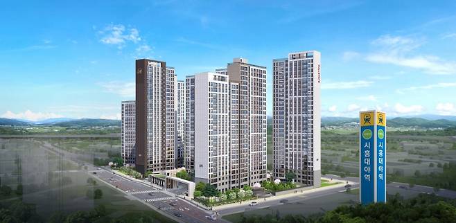 ‘힐스테이트 시흥더클래스’ 조감도(현대엔지니어링 제공)