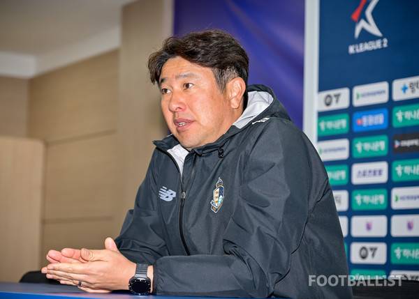 김도균 서울이랜드 감독. 서형권 기자