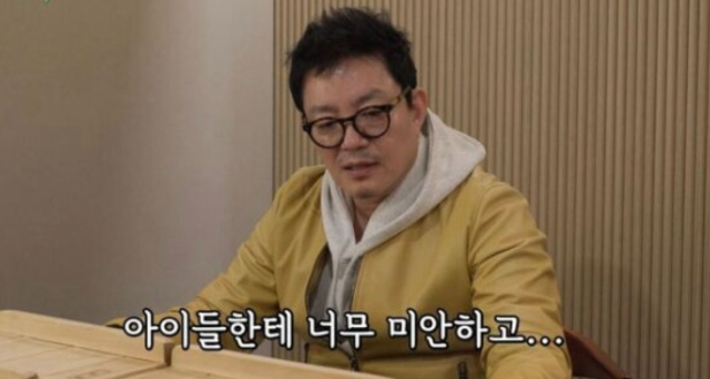 이혼을 마친 뒤, 이범수가 가장 먼저 떠올린 건 아이들이었다. 사진=SBS ‘미우새’ 캡처