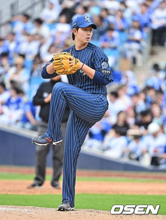 [OSEN=대구, 이석우 기자] 삼성 라이온즈 장찬희 165 2026.04.12 / foto0307@osen.co.kr