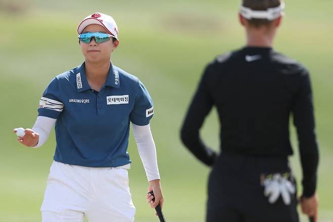 올해 2승을 거둔 김효주. 사진 제공=AFP연합뉴스