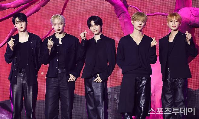 투모로우바이투게더 미니 8집 미디어 쇼케이스 / 사진=팽현준 기자