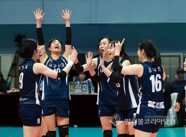 대구시청 우승, 기뻐하는 선수들.2026.04.13.