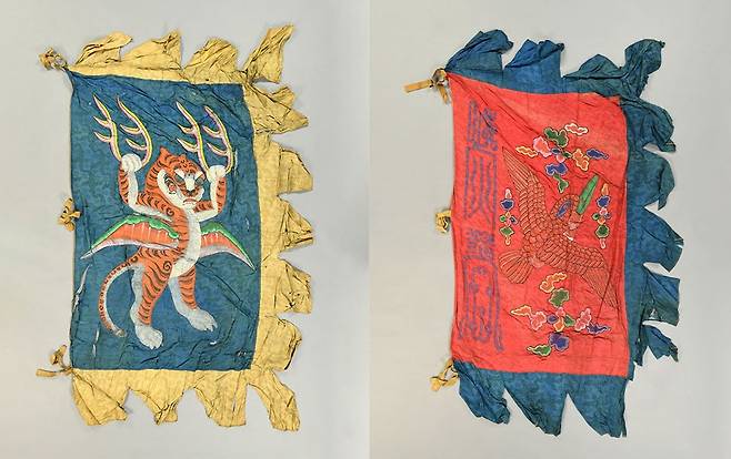 호기(虎旗)·주작기(朱雀旗) [라이엇게임즈 제공]