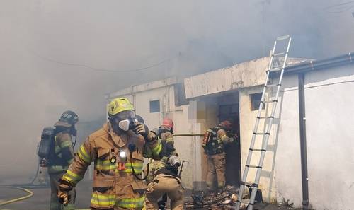 주택화재 [경북소방안전본부 제공. 재판매 및 DB 금지]