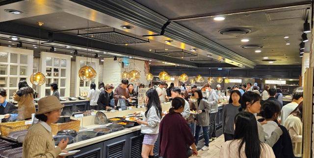 서울 송파구 '애슐리퀸즈 잠실롯데캐슬점' 모습 [사진=이랜드이츠]