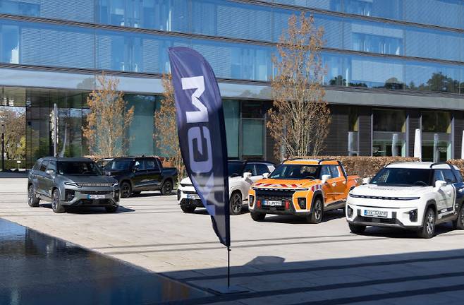 KGM이 지난 2월 독일에서 딜러 콘퍼런스를 가진데 이어 기자단과 인플루언서를 초청해 시승 행사를 갖고 시장 공략에 박차를 가했다. (사진=KGM)