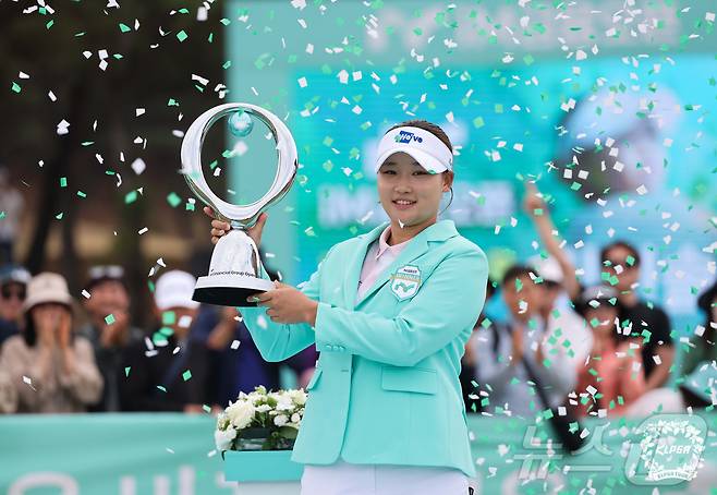 KLPGA 2연승에 도전하는 김민솔. (KLPGA 제공, 재판매 및 DB 금지)