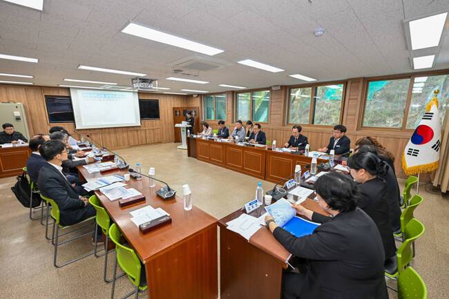 영주시는 13일 '해양과학교육 콘텐츠 체험관' 조성기본계획 수립 최종보고회를 개최했다. /영주시