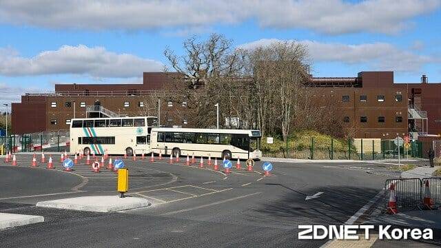 아일랜드 리슬립(Leixlip) 소재 팹34. 인텔 4/3 공정을 가동한다. (사진=권봉석)