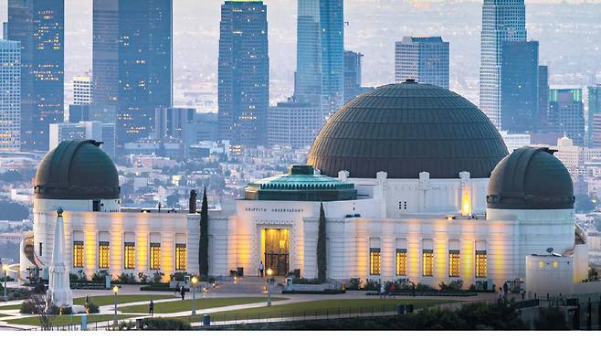 영화 ‘라라랜드’의 배경 LA그리피스 천문대