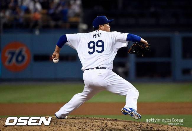 [사진] LA 다저스 류현진. ⓒGettyimages(무단전재 및 재배포 금지)