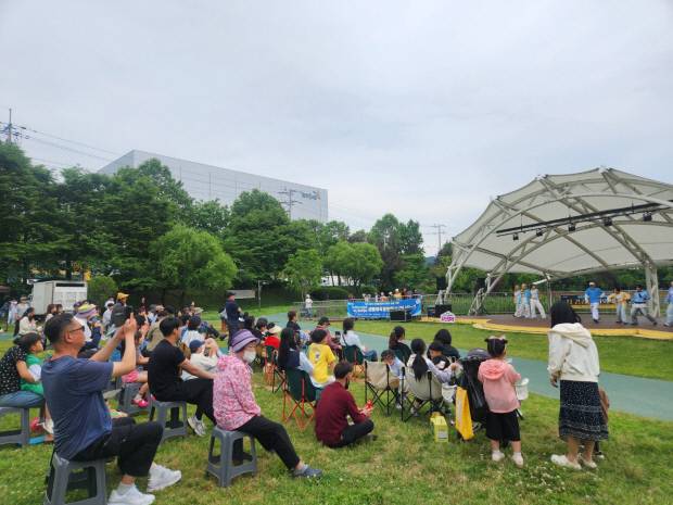 지난해 열린 '찾아가는 문화공연' 행사 모습. 광주문화재단 제공