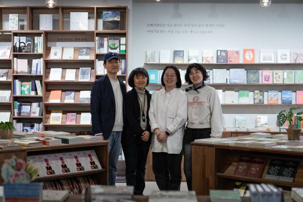 ‘나무들의 밤’의 강용석·정은영·김주은·조태양씨(왼쪽부터)