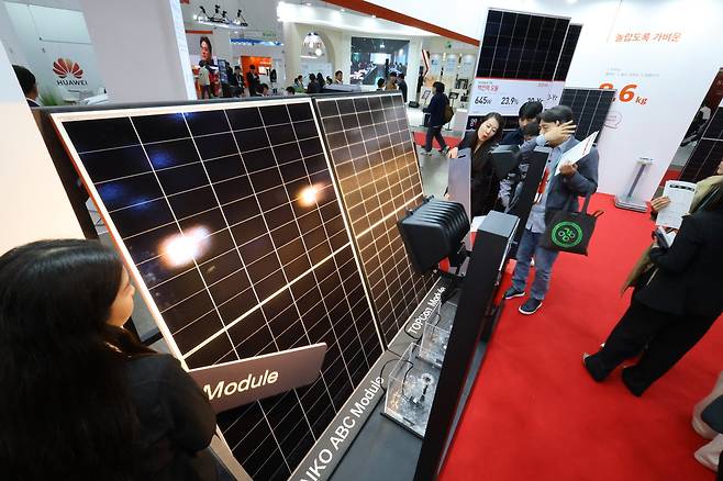 2025 국제그린에너지엑스포 전경. /엑스코 제공