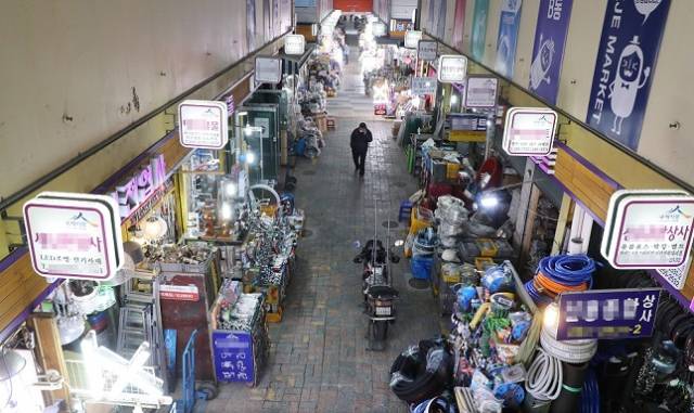 사진은 국제시장 거리 모습. 부산일보 DB