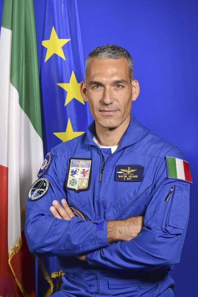 이탈리아 우주 비행사 발테르 빌라데이 대령[사진=주한 이탈리아 대사관 제공]