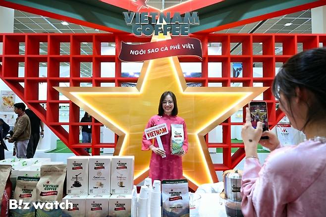 15일 서울 강남구 코엑스에서 2026 서울커피엑스포가 개최되고 있다./사진=이명근 기자 qwe123@