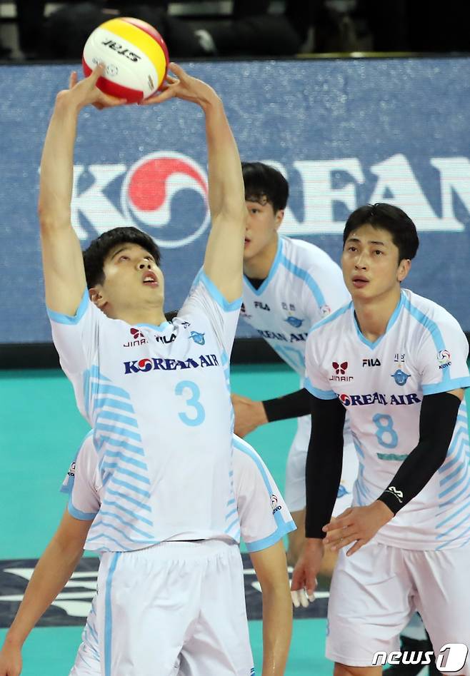 대한항공 시절의 황승빈. 2019.3.11 ⓒ 뉴스1 황기선 기자