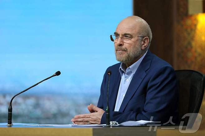 모하마드 바게르 갈리바프 국회의장 <자료사진> ⓒ AFP=뉴스1