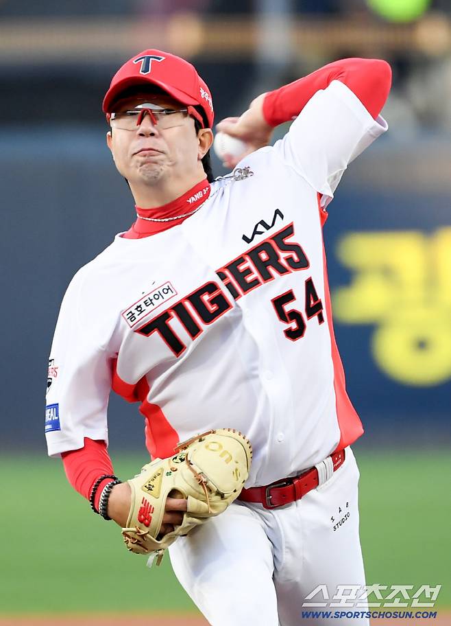 7일 광주 기아챔피언스필드에서 열린 KIA와 삼성의 경기. KIA 양현종이 역투하고 있다. 광주=박재만 기자 pjm@sportschosun.com/2026.04.07/