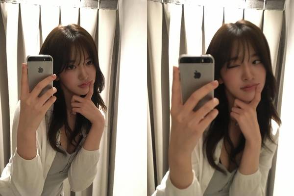 그룹 아이브의 안유진. ⓒ안유진 SNS