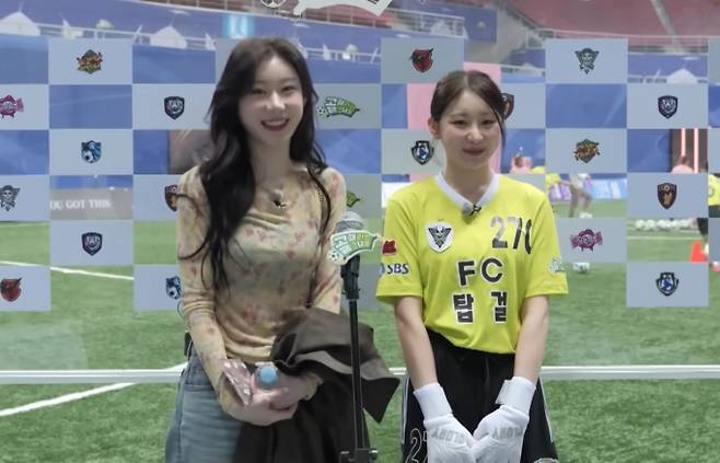 ‘골때리는그녀들’ 채령·채연 (골때녀) (제공: SBS)