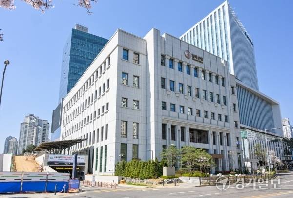 2023년 수원특례시 광교동에 마련한 한국은행 경기본부 신청사 전경. 윤원규기자