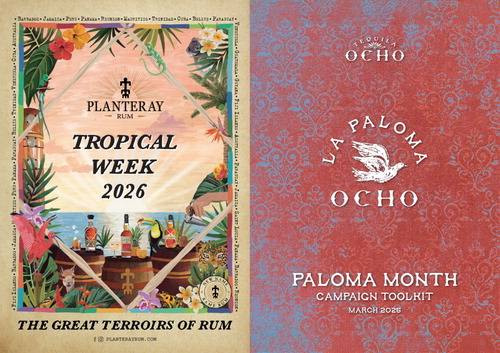 아영 FBC가 주최하는 트로피컬 위크(왼쪽)와 팔로마 먼스(오른쪽) 홍보 포스터.  아영FBC