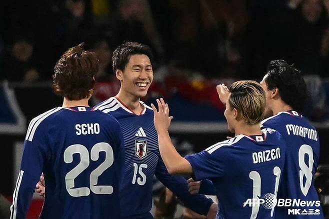 일본 축구 대표팀 미드필더 카마다 다이치. 사진=AFPBBNews=News1