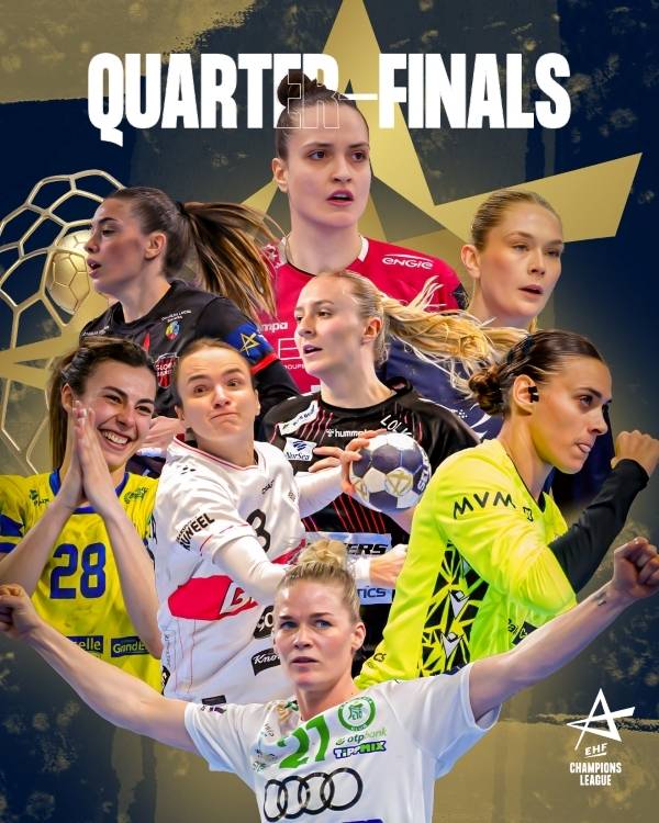 사진 2025/26 EHF 여자 핸드볼 챔피언스리그 8강 진출팀 주요 선수들, 사진 출처=유럽핸드볼연맹