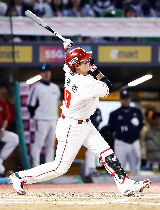 [서울=뉴시스] 프로야구 SSG 랜더스의 고명준. (사진 = SSG 랜더스 제공) *재판매 및 DB 금지