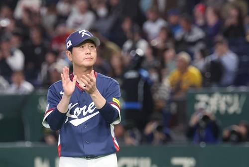 지난 3월 월드베이스볼클래식 당시 류지현 감독. [사진 제공 연합뉴스]