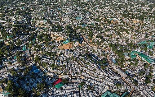 방글라데시 콕스바자르 로힝야족 난민촌 [AP=연합뉴스 자료사진 제공]