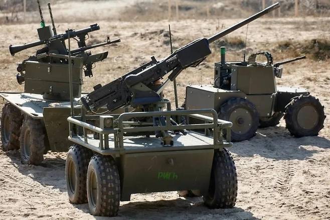 우크라이나군의 무인지상차량(UGV)