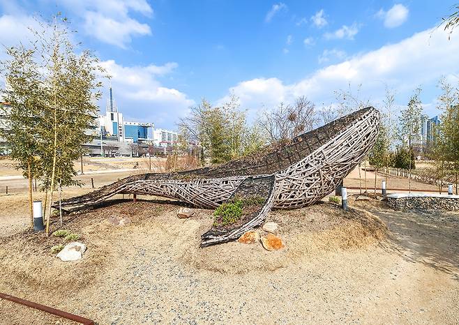 시민·작가 정원 작품 [사진/정동헌 기자]