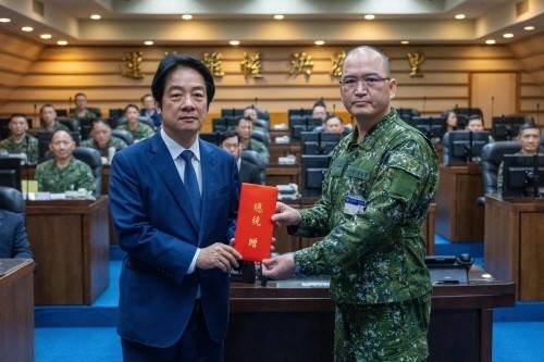 라이칭더 대만 총통(왼쪽) [라이칭더 총통 페이스북 캡처. 재판매 및 DB 금지]