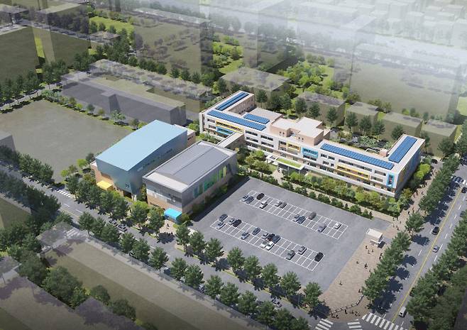 대전성천초 학교복합시설 조감도. (사진= 대전 서구)