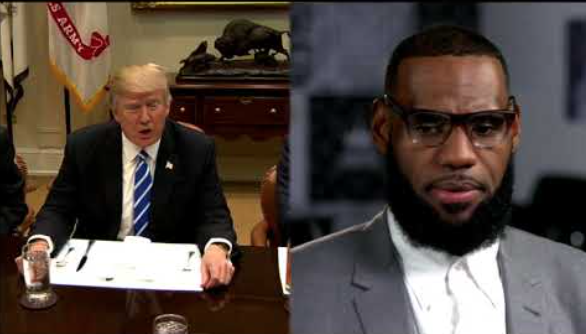 르브론과 트럼프의 악연은 역사가 길다(사진=유튜브 화면 갈무리)