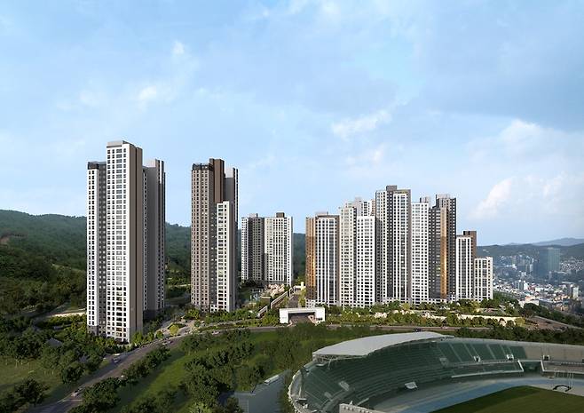 ‘두산위브더제니스 구미’ 투시도