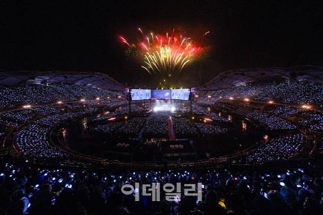 'BTS 월드투어 아리랑 인 고양' 현장.(사진=빅히트뮤직)