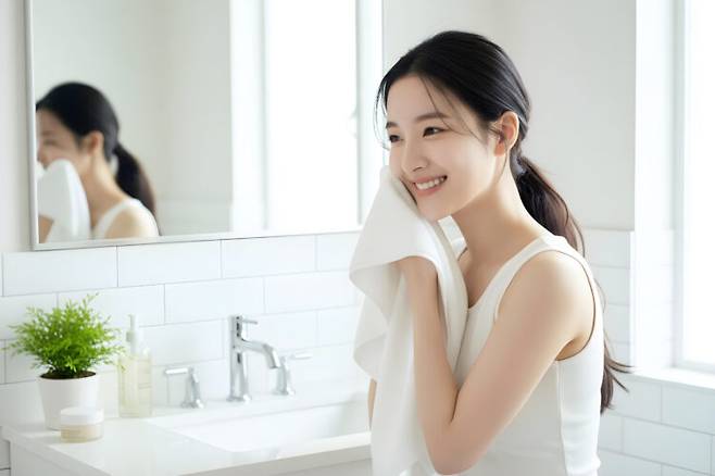 욕실에서 온 가족이 수건을 공유하는 것은 주의가 필요하다. 사진=클립아트코리아