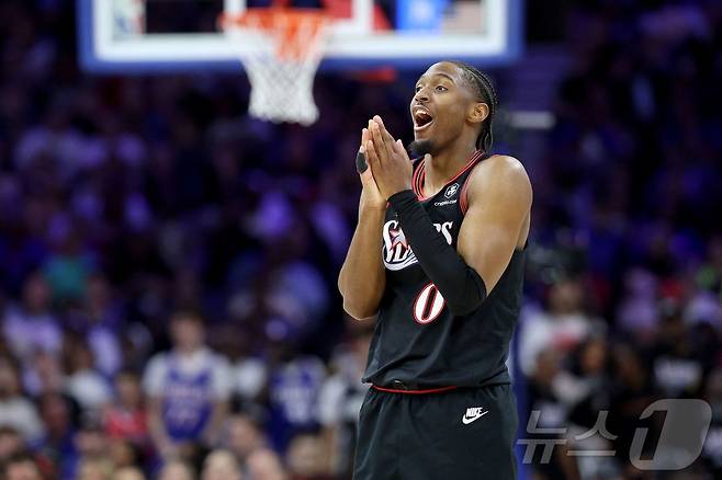 NBA 필라델피아 타이리스 맥시. ⓒ AFP=뉴스1