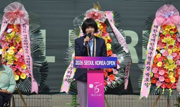지난 14일부터 18일까지 5일간 '2026 서울코리아오픈 국제휠체어테니스대회'가 서울 올림픽공원 테니스경기장에서 개최된다. /사진=서울시장애인체육회