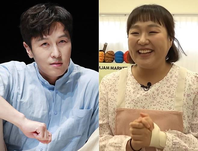 가수 김동완과 개그우먼 이수지. /뉴스1, 유튜브